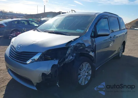 2012 Toyota Sienna Le 7 Passenger from USA, damaged, VIN 5TDJK3DC0CS041993